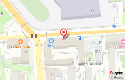 Магазин продуктов на Профсоюзной улице на карте