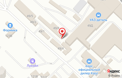 Магазин автотоваров на Новоэлеваторной улице на карте