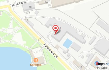 Автотехцентр Автозапад на Западной улице на карте