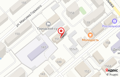 Военный комиссариат г. Кургана на Советской улице на карте