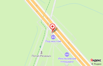 Центр уличного спорта Под мостом на карте