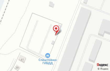 Автостоянка на Железнодорожной (Гатчинский район), 43 к1 на карте