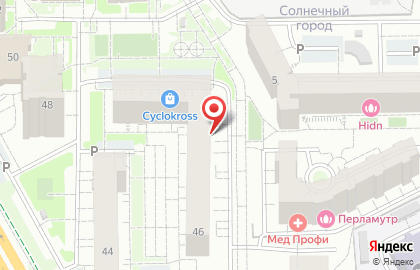 Салон красоты Мадонна на улице Генерала Челнокова на карте
