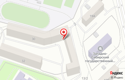 Продовольственный магазин Добрый в Тюмени на карте