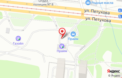 АЗС СИНТЕЗ на карте