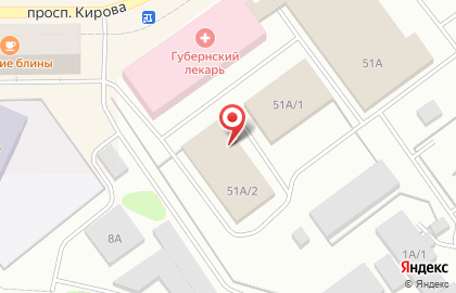 Автосервис в Мурманске на карте