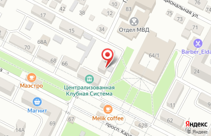 Адвокатский кабинет Никитина Михаила Юрьевича на карте