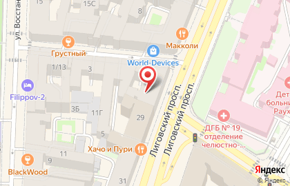 Музей шляпного мастера на карте
