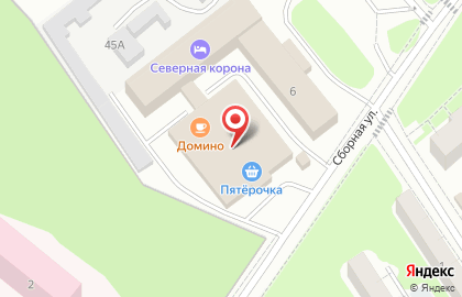 Бар Домино в Санкт-Петербурге на карте