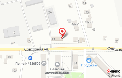 Магазин продуктов Полесье на карте