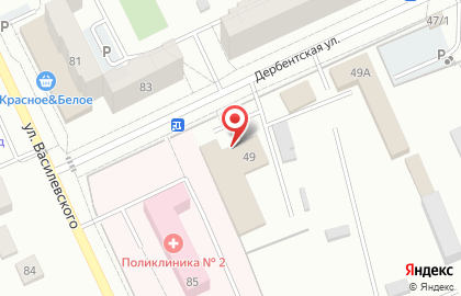 Компания по производству памятников на Дербентской улице на карте