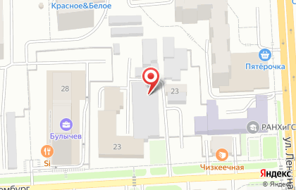 Типография А4 на улице Розы Люксембург на карте