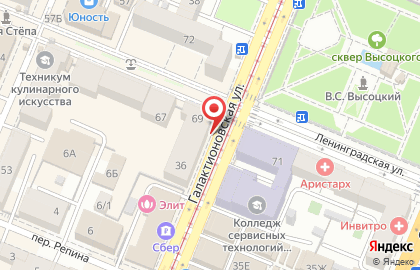Аптека Вита на Ленинградской улице на карте