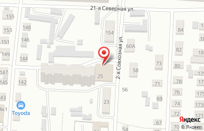 Продуктовый магазин в Омске на карте