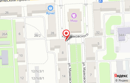 Гастроном Каменный мост на улице Маяковского на карте