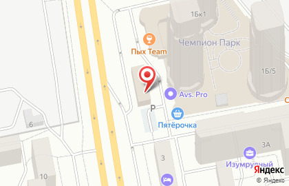 Перекат на Машинной улице на карте