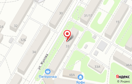 Парикмахерская Фантазия в Ленинском районе на карте