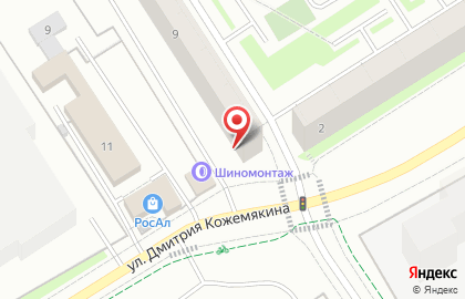 Коммерческий банк Юнистрим банк на улице Молодцова на карте