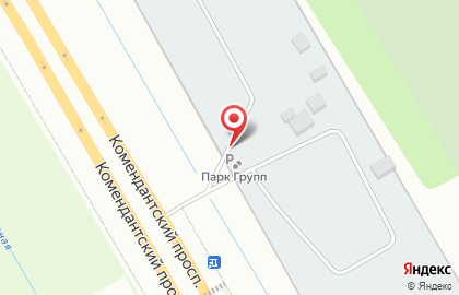 Автоцентр в Санкт-Петербурге на карте