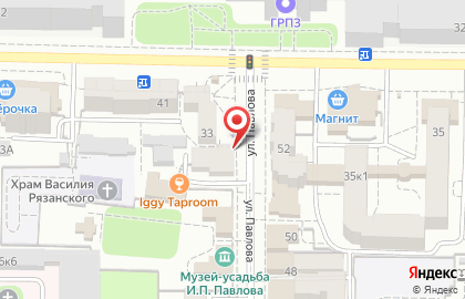 Фирменный магазин Егорьевская колбасно-гастрономическая фабрика на улице Павлова на карте