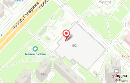 Торгово-сервисная компания Союз на проспекте Гагарина на карте