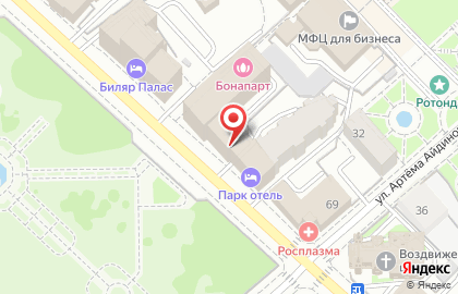Веб-студия SMM Кухня на улице Островского на карте