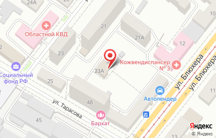 Областной центр технической инвентаризации на улице Яблочкина на карте