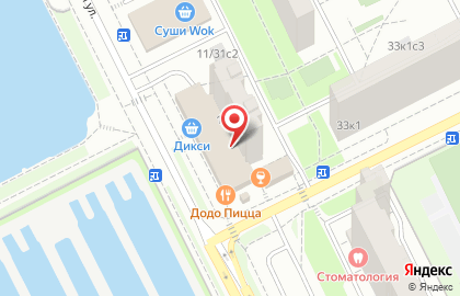 Магазин Сударь в Москве на карте