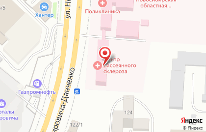Областная клиническая больница Консультативно-диагностическая поликлиника на улице Немировича-Данченко на карте