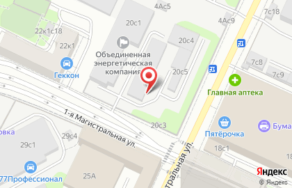 Мосгорсвет ОАО этр # 1 на карте