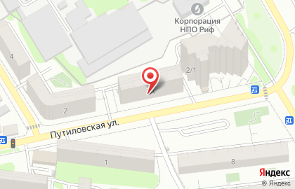 Магазин разливного пива Живое пиво на Путиловской улице на карте