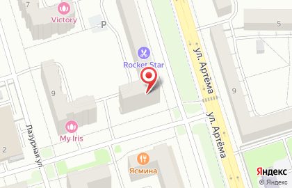 Торговая компания Zepter на Лазурной улице на карте