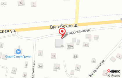 Магазин в Смоленске на карте