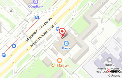 Торговый дом Кама на Московском проспекте на карте