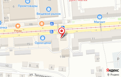 Интернет-провайдер МТС в Челябинске на карте