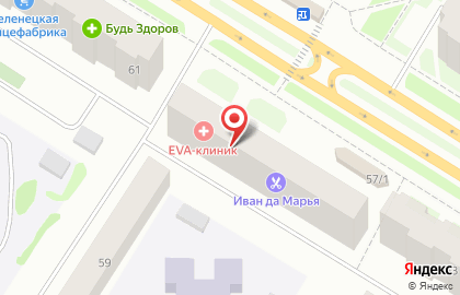 Медицинский эстетический центр EVA-клиник на карте