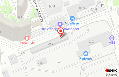 Компания DizAuto в Высоковольтном проезде на карте
