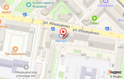 Оконный завод Прогресс на улице Ленина в Каспийске на карте