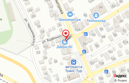 Владимирская фабрика дверей на улице Димитрова на карте