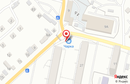Чарка на улице Мира на карте