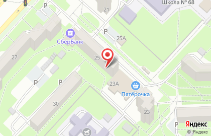 Банкомат Центрально-Черноземный банк Сбербанка России, Липецкое отделение на улице Стаханова, 25 на карте