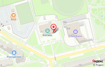 Школа танцев Респект на улице Космонавтов на карте
