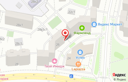 Автошкола Главная дорога на улице Адмирала Лазарева на карте