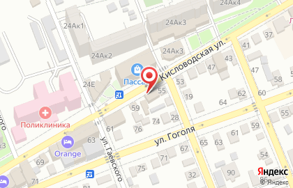 Ессентукский лесхоз на карте