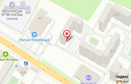 Продовольственный магазин на Анапском шоссе на карте