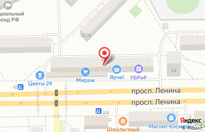 Окна СПВ на проспекте Ленина на карте