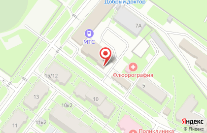 Магазин и киоск хлебобулочных изделий Золушка на карте