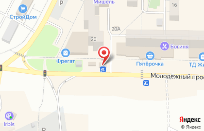 Магазин Мясное раздолье в Жигулёвске на карте