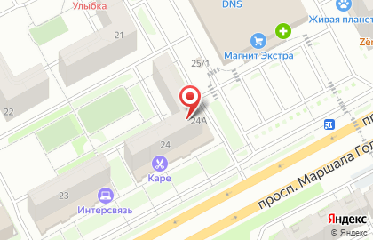 Магазин Радуга цветов в Кургане на карте