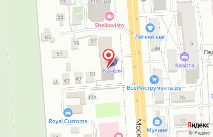 Торгово-производственная компания Электросила в Коминтерновском районе на карте